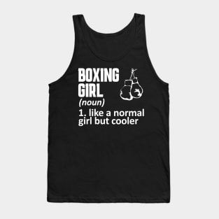 boxing girl Tank Top